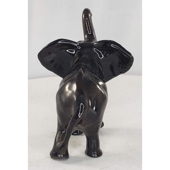 Hagen Renaker Mama Elephant Trunk Up Miniature Figurine - Picture 6 of 7